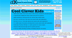 Desktop Screenshot of coolcleverkids.co.uk
